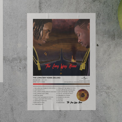 Krept & Konan THE LONG WAY HOME Album Poster