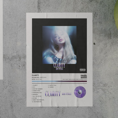 Kim Petras CLARITY Album Poster