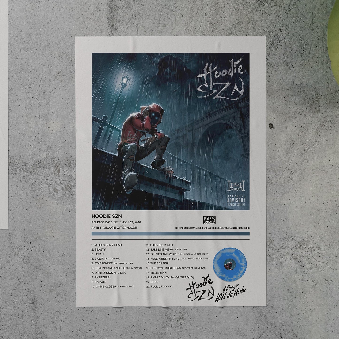 A Boogie Wit Da Hoodie HOODIE SZN Album Poster