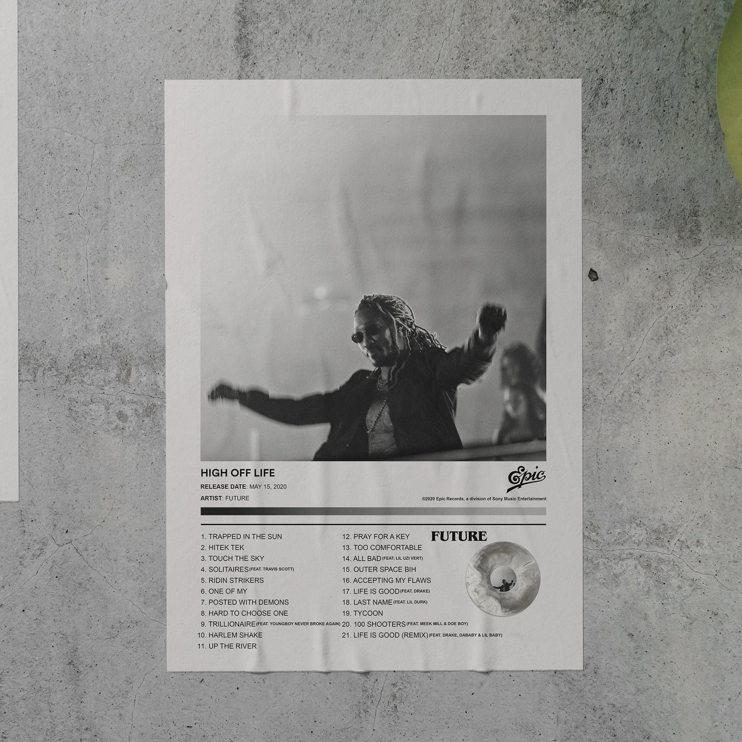 Future HIGH OFF LIFE Album Poster