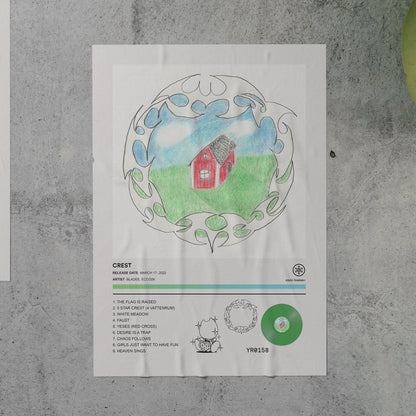 Bladee & Ecco2k CREST Album Poster