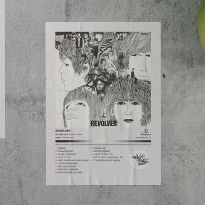 The Beatles REVOLVER Album Poster