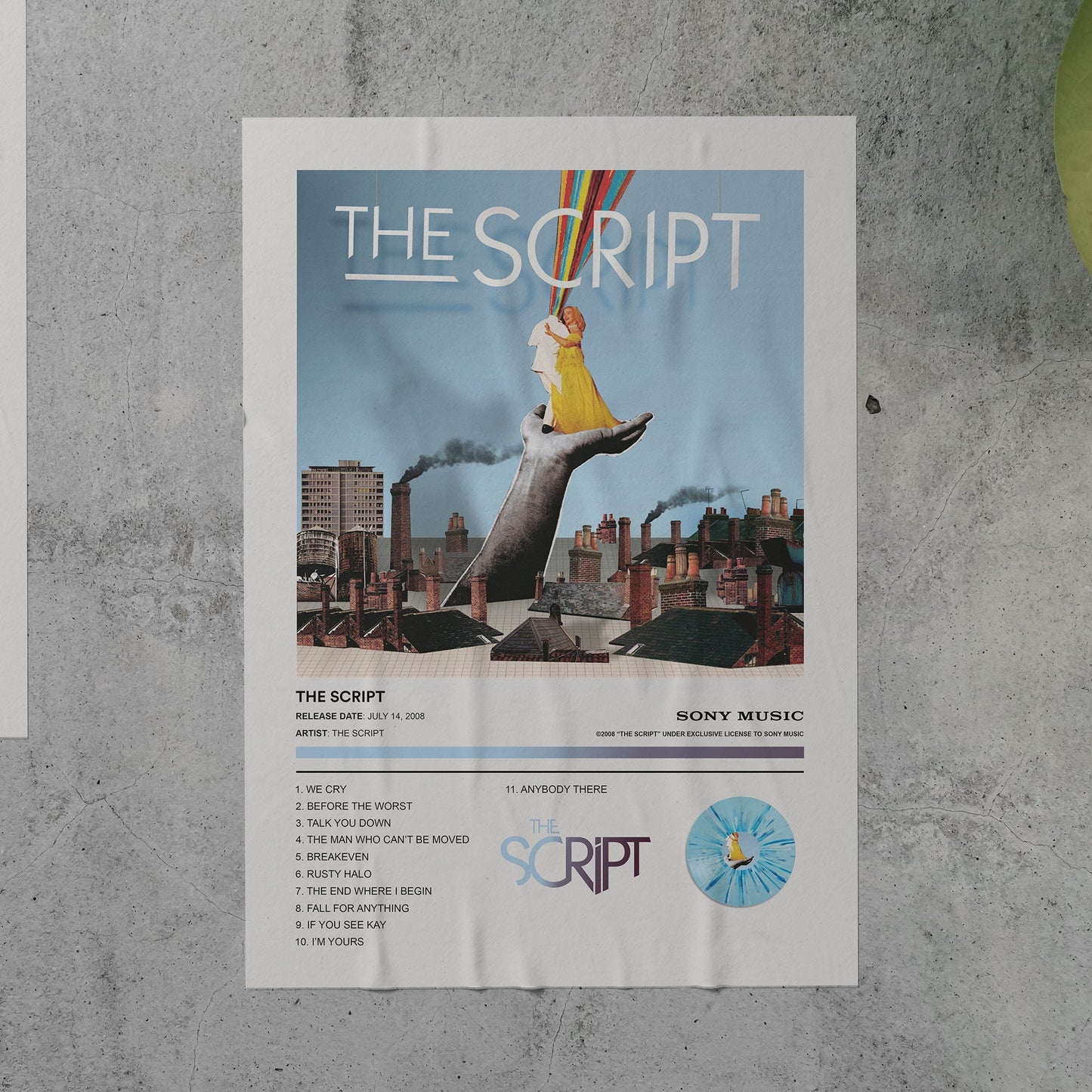 The Script THE SCRIPT Album Poster