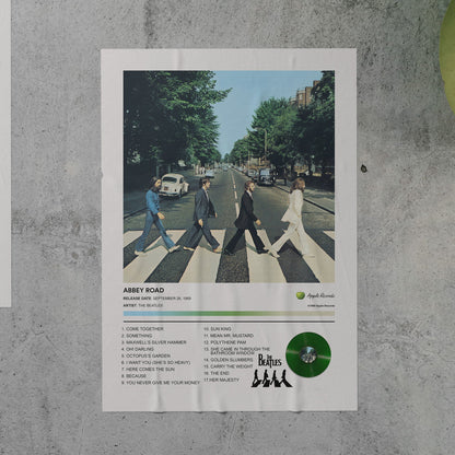 The Beatles ABBEY ROAD Album Poster