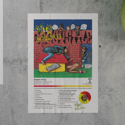 Snoop Dogg DOGGY STYLE Album Poster