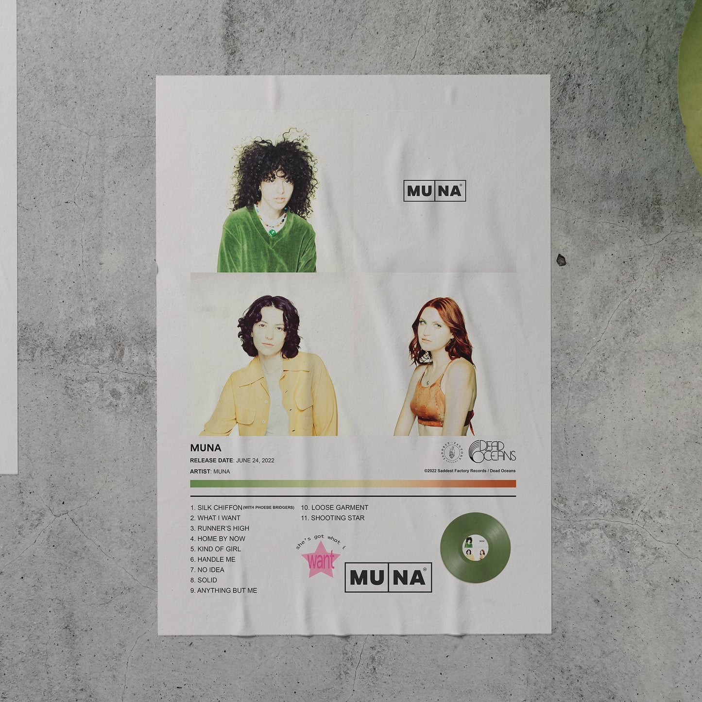 Muna MUNA Album Poster