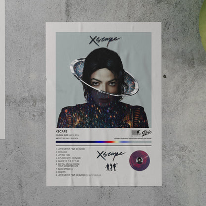 Michael Jackson XSCAPE Album Poster