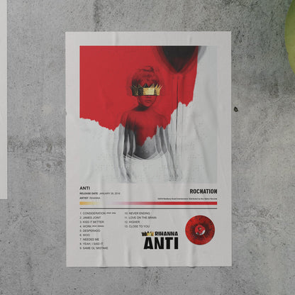 Rihanna ANTI Album Poster