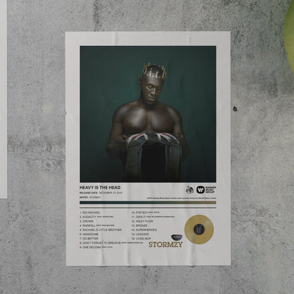 Stormzy HEAVY IS THE HEAD Album Poster
