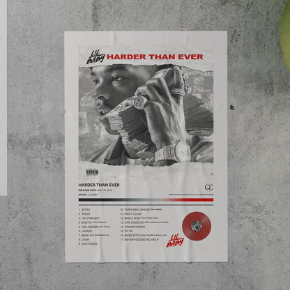 Lil Baby HARDER THAN EVER Album Poster