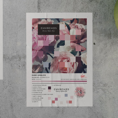 CHVRCHES EVERY OPEN EYE Album Poster