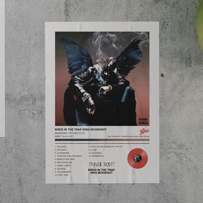 Travis Scott Birds In The Trap Sing McKnight Album Poster