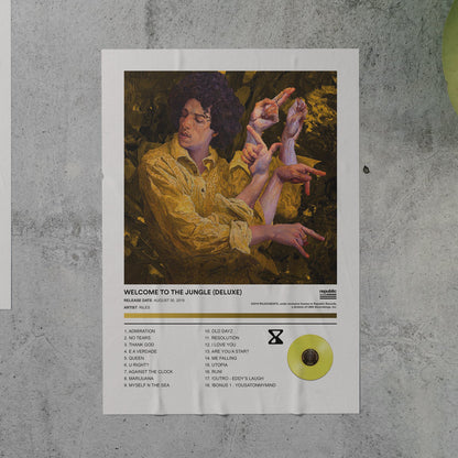 Riles WELCOME TO THE JUNGLE Album Poster
