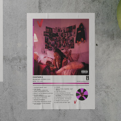 Tory Lanez CHIXTAPE 5 Album Poster