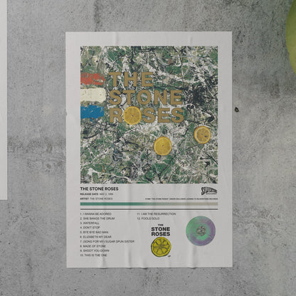 The Stone Roses THE STONE ROSES Album Poster