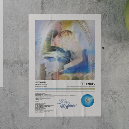 The Kid LAROI LOVE AGAIN Single Poster