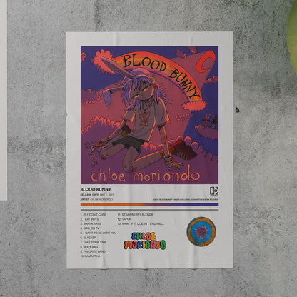 Chloe Moriondo BLOOD BUNNY Album Poster