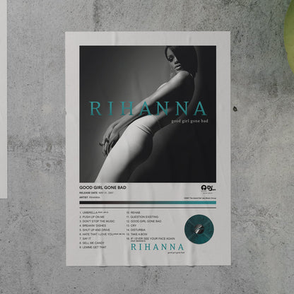 Rihanna GOOD GIRL GONE BAD Album Poster