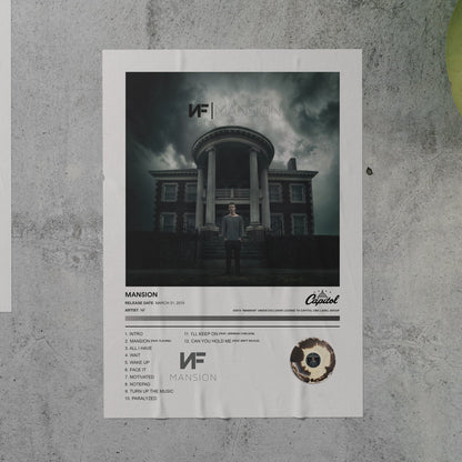 NF MANSION Album Poster