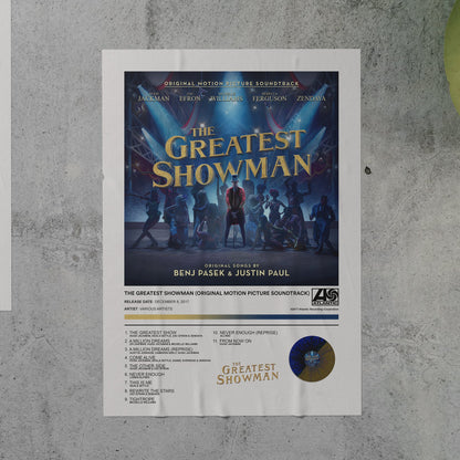 THE GREATEST SHOWMAN Soundtrack Poster