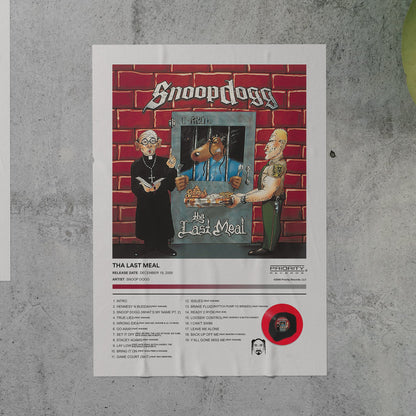 Snoop Dogg THA LAST MEAL Album Poster