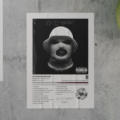 ScHoolboy Q (OXYMORON) Album Poster