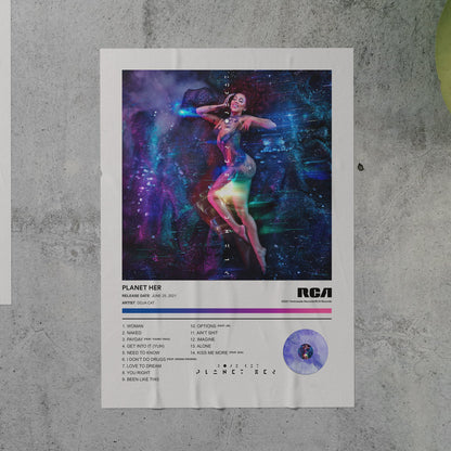 Doja Cat PLANET HER Album Poster