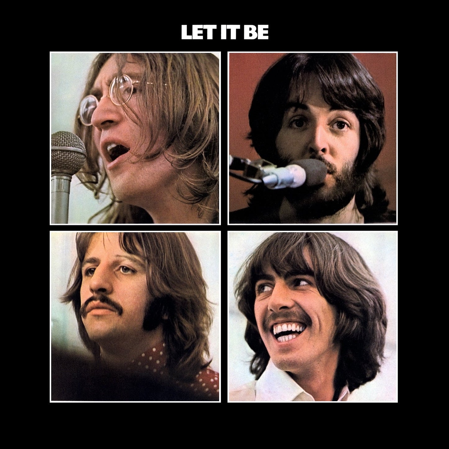 The Beatles LET IT BE Album Poster