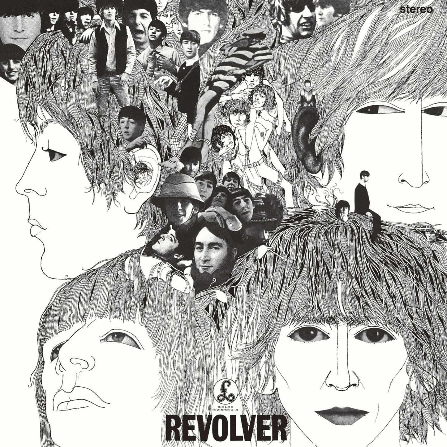 The Beatles REVOLVER Album Poster